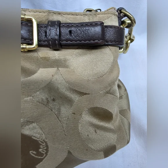 Coach Madison OP Art Sateen Sophia Satchel - Picture 8 of 16